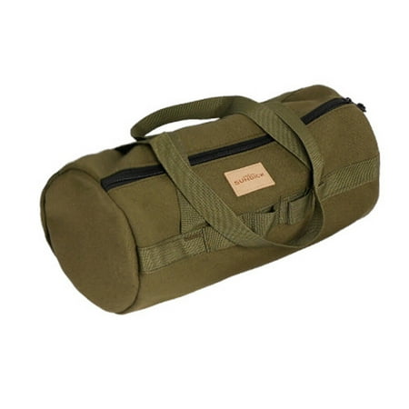 Outdoor Camping Tent Peg Ground Nail Storage Bag Tent Hammer Long Ground Nail Storage Bag Portable Canvas Tent Install Tools Organizer