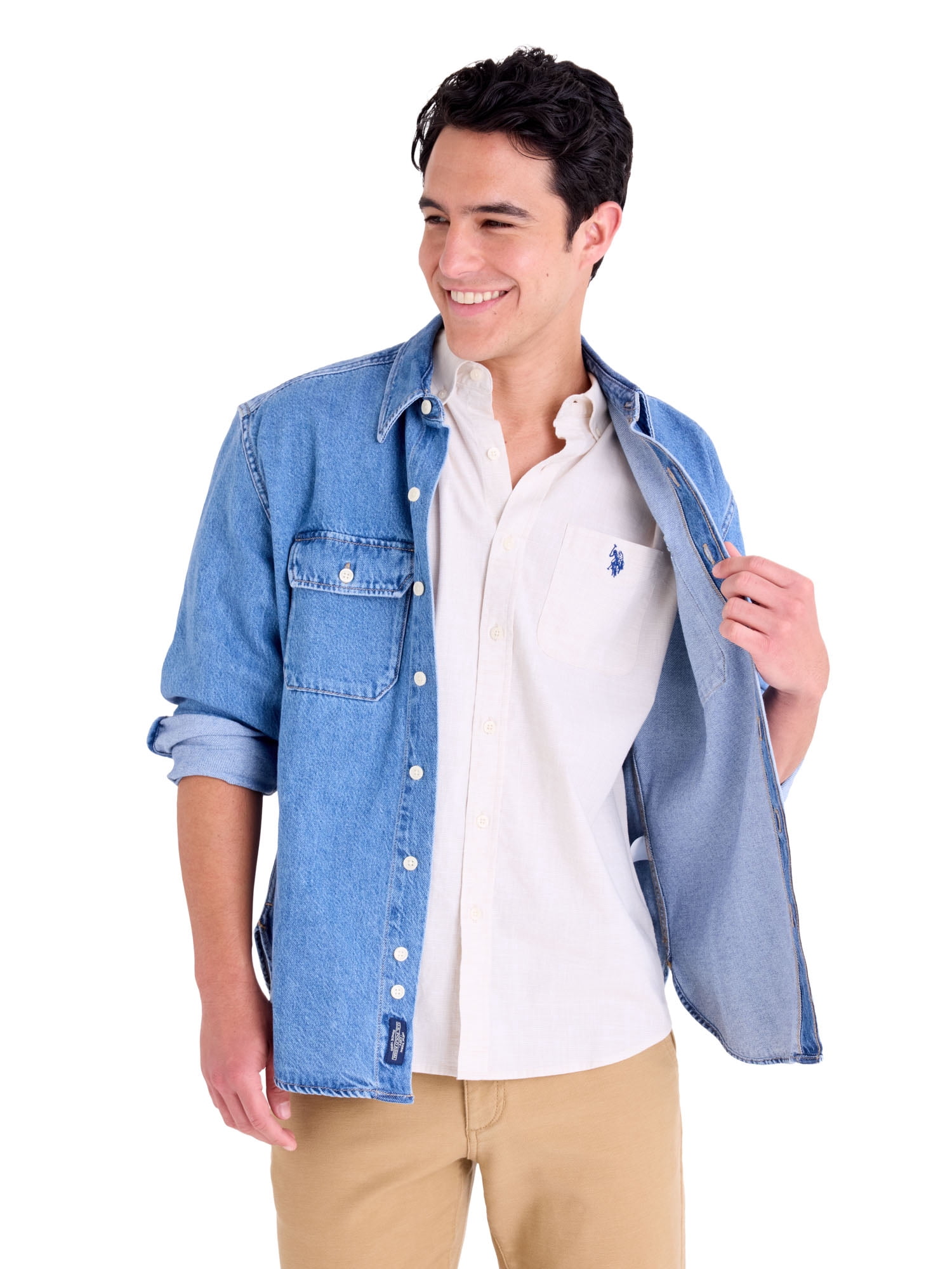 U.S. Polo Assn. Men's Short Sleeve Buttondown Shirt