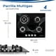 thumbnail image 4 of PARRILLA A GAS DE CRISTAL TEMPLADO 4 QUEMADORES MARCA GRAVITA, 4 of 5