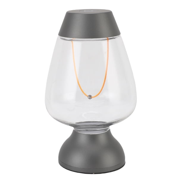 Lámpara De Filamento, Lámpara De Mesa Recargable Minimalista Moderna Con Control Táctil LED Para Tienda De Campaña