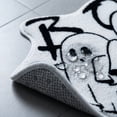 thumbnail image 6 of Gothic Rug Ghost "Boo!" Indoor Halloween Rug 15.8"x23.6", Plush Gothic Cute Fun Halloween Bathroom Rugs Non Slip Kitchen Mat, Halloween Throw Area Rugs for Front Door Indoor Doormat, 6 of 6