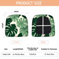 thumbnail image 3 of Tropical Palm Leaves in Hawaii Seat Covers for Dining Room Chairs Set Of 4,Stretch Printed Washable Chair Seat Cover with Elastic Ties and Button,Removable Waterproof Couch Cushion Covers, 3 of 6