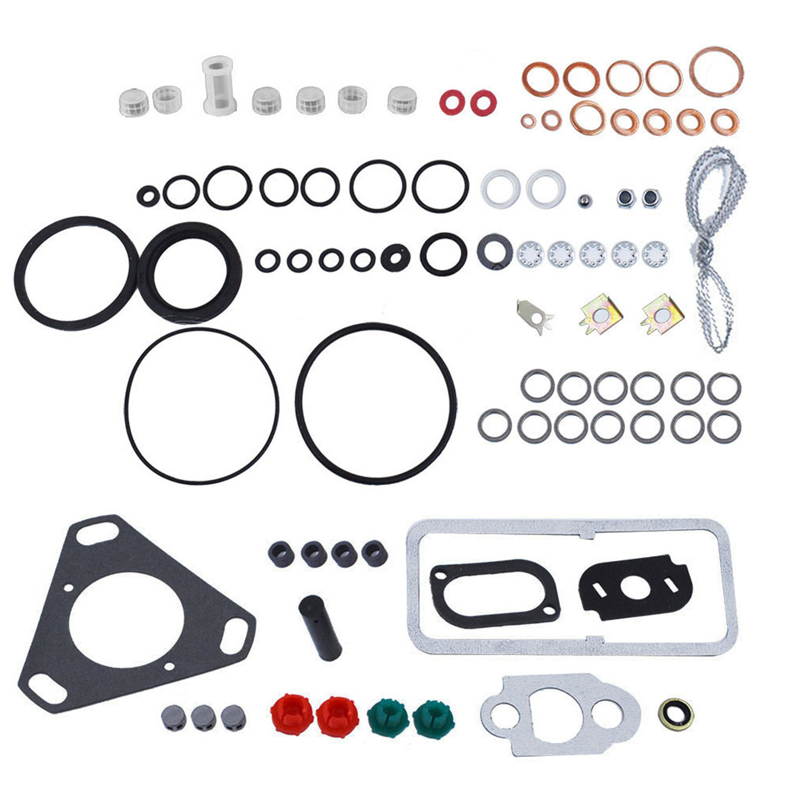 munirater Parts DPA CAV Injector Pump Repair Kit Set Gasket Seal