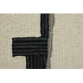 thumbnail image 3 of HomeRoots 514398 12 x 15 ft. Ivory, Gray & Taupe Wool Abstract Tufted Handmade Area Rug, 3 of 4