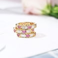 thumbnail image 2 of Jumpingount Anillo para mujer, corazón brillante, joyería decorativa para nudillos, vestidor exquisito, decoración de manos, joyería para fiestas y Ropa, zapatos y accesorios Miscelánea talla 7 Jumpingount AP017310-02, 2 of 6