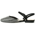 thumbnail image 3 of Journee Womens Nysha Narrow Width Buckle Square Toe Ballet Flats, 3 of 10