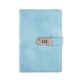 thumbnail image 3 of GUOOL Diary with Lock A5 200 Pages Notepad Lock Journal Planner Organizer Notebook Blue, 3 of 9