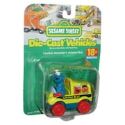 Sesame Street Die-Cast Vehicles: Cookie Monster School Bus