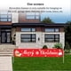 thumbnail image 3 of Kearding Navidad Banner Hotel Comedor Bar Valla Porche Terraza Balcón Bandera Festival de Navidad Vacaciones Año Nuevo Decoración Ornamento Kits de decoración para fiestas 296*48cmM10 Kearding HA068108-08B, 3 of 6