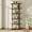 Retro Brown/Black, variant on Yiwa 6-Tier Industrial Bookshelf - 70.8" Tall Rustic Bookcase with Metal Frame, Heavy Duty Storage for Living Room, Office (31.5"L)