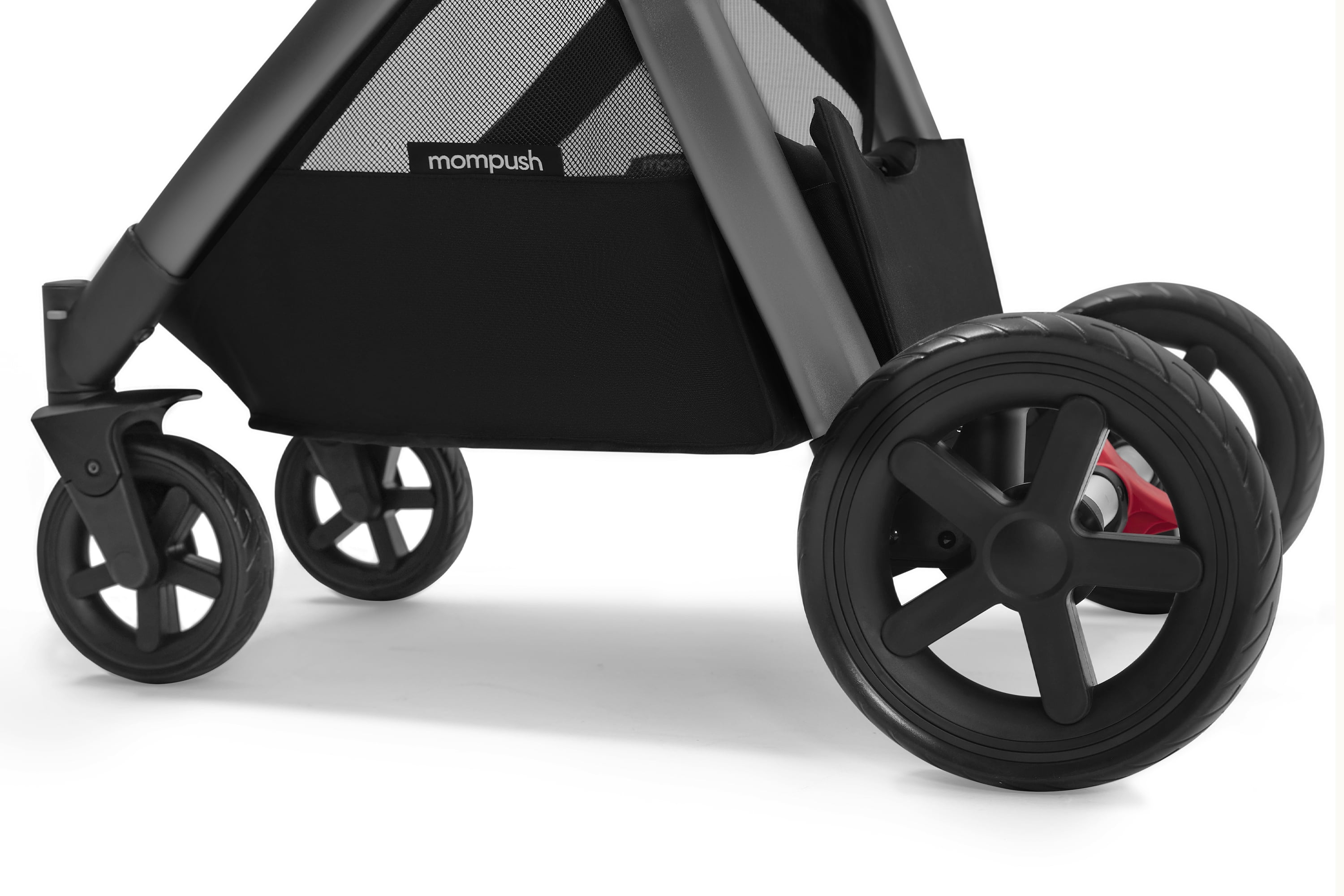 Mompush Ultimate2 Baby Stroller with Reversible Seat and Telescopic Handle, Navy, 25LB, Unisex