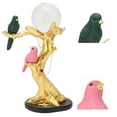 thumbnail image 4 of Branch Bird Figurine, Exquisite Hand Made Lucky Bird Sculpture Versatile  For Living Room For Office, 4 of 8