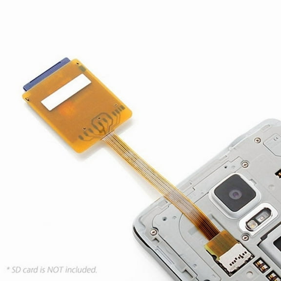 JSER Micro SD TF Memory Card Kit Male to SD Female Extension Soft Flat FPC Cable Extender 10cm