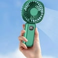 thumbnail image 4 of Small Fan - Mini, Portable, Rechargeable. 4 - Level Adjustable, 2000mAh Battery. Digital Display, Night Light, Power Bank Function. ABS Material, Multiple Use Ways, 4 of 6
