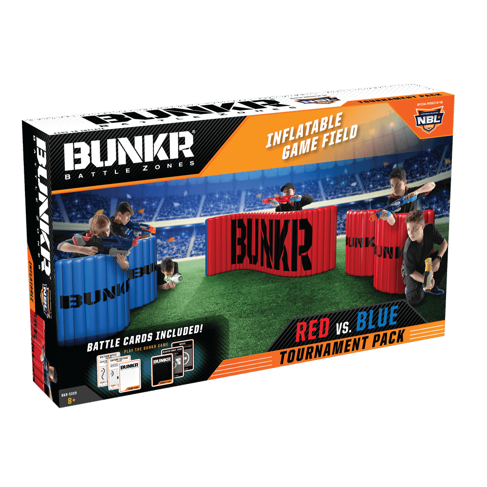 bunkr inflatable battlezone tournament set