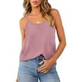thumbnail image 7 of Besolor Women's Summer Cami Tank Tops Spaghetti Strap Basic Tee Shirts Casual Loose Sleeveless Camisole Trendy, 7 of 7