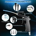 thumbnail image 2 of Car Cleaning Gun Detailing Interior Dryer Air Blow Gun, High Pressure Blower Gun, Car Detailing Kit Interior Cleaner, Car Detailing Tools for Car Quickly Blasts Dirt and Dust Works with Air, 2 of 6