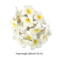 thumbnail image 2 of GadgetVLot Led Decorative Light String Wedding Party Decoration Imitation Frangipani Fairy String Lights, 2 of 15