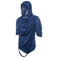 thumbnail image 2 of Men's Trend Short Sleeve Hooded T-Shirt - Hop Street Style, Polyester, Casual/Work/Daily Wear, 2 of 4