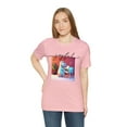 thumbnail image 5 of Unisex Jersey Short Sleeve T-shirt Joyful Tiny Cute Hippo Playing Piano, 5 of 12
