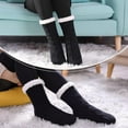 thumbnail image 4 of Womens Slipper Socks Winter Warm Fleece Lined Socks Cozy Soft Thick Fuzzy Non Slip Indoor Christmas Socks, 4 of 6