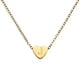 thumbnail image 1 of Collar de corazón inicial Uxcell para mujeres, cadena de acero inoxidable chapada en oro de 18K, collares personalizados con letra J para regalos de joyería para mujeres, tono dorado, 1 of 6
