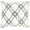 Black, Ivory / Noyes, variant on Boutique Rugs Noyes Throw Pillow