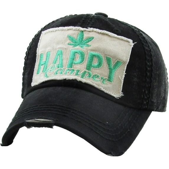 Leaf Happy Camper Vintage Ballcap One Size Adjustable