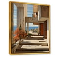 thumbnail image 2 of Designart "Minimalist Scenery Emanating Pure Serenity III" Power Plants Floater Framed Wall Art Prints, 2 of 5