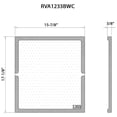 thumbnail image 2 of Ruvati USA RVA1233BWC 17 x 16 in. Black Composite Dual-Tier Cutting Board for Workstation Sinks, 2 of 7