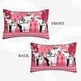 thumbnail image 2 of Lsque Thai elephant Pattern Pillow Case – Soft & Cozy Throw Pillow Cover, Hypoallergenic Cushion Case for Sleeping Women with Envelope Closure-14"x20", 2 of 6