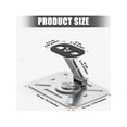 thumbnail image 6 of 360 Degree Rotating Projector Mount Holder Heavy Duty Metal Desk Stand With 3kg Weight Capacity For Home Theater Office, 6 of 11