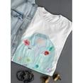 thumbnail image 3 of Be Trendy Jacket 80S Style T-Shirt Women -Image by Shutterstock, Female Medium, 3 of 4