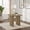 Light Brown, variant on Rectangular Coffee and End Table Set with Mango Wood Grain Finish, Space Saving Living Room Furniture, 2 Piece Set for Small Spaces