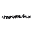 thumbnail image 2 of YiFudd Black Halloween Rattan Garland, 78.7in Soft Vine with Black Roses for Gothic Porch Mantel Party Decor, 2 of 7