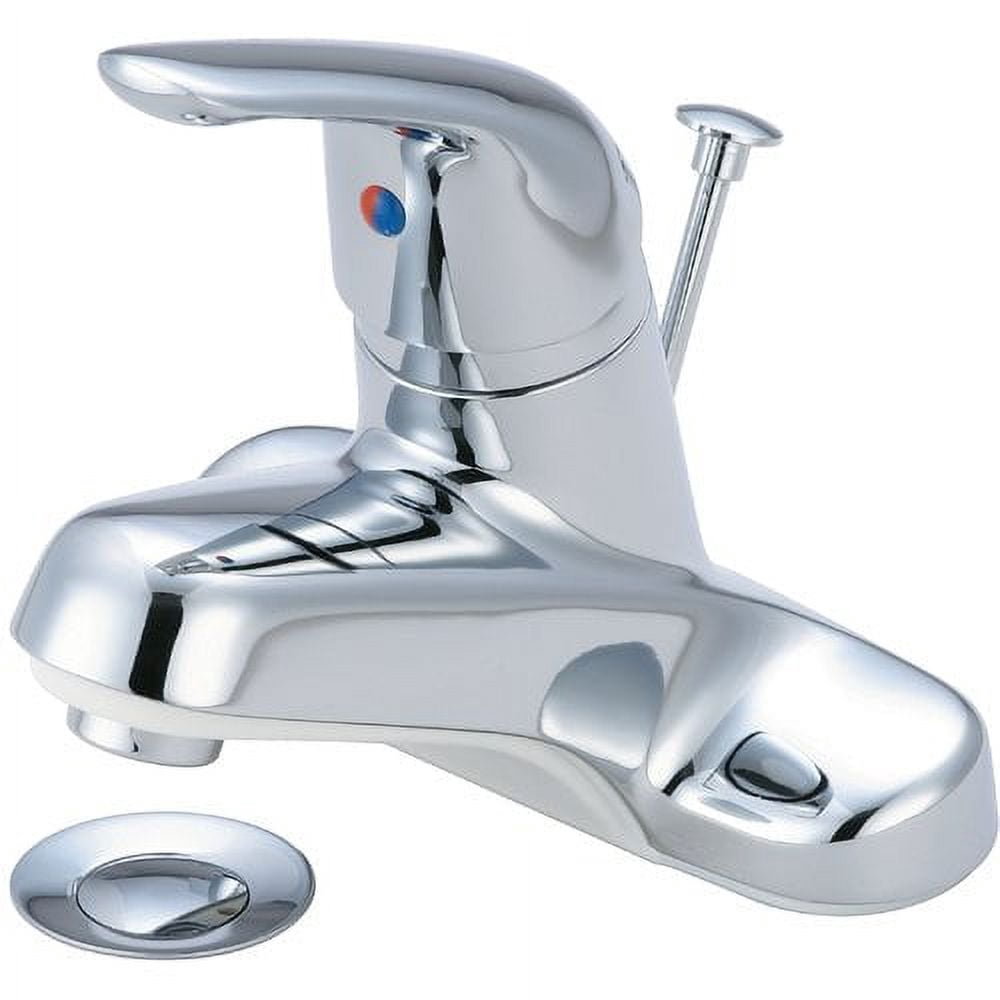 Olympia Faucets L-6160H-BN Elite 1.2 GPM Centerset Bathroom Faucet - Nickel