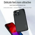 thumbnail image 5 of SaniMore for iPhone 13 Pro Case, Skin-feel Carbon Fibre Back Cover with Wireless Charging Slim Fit Lightweight Anti-scracth Drop Resistant Shockproof Protetcive Rugged Shell for iPhone 13 Pro, Black, 5 of 10