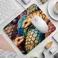 thumbnail image 2 of Pangolin Square Non-Slip Rubber Bottom Printed Desk Mat Mousepad for Office and Gaming - 8.3x9.8 Inch, 2 of 6
