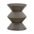 thumbnail image 2 of Lizzie Concrete Indoor Outdoor Accent Stool End Table, 2 of 6