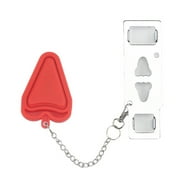 Troglfold Door Chain Lock Baby-proof Security Door Lock Safety Door Chain Lock for Hotel Apartment Home,11.81"X2.17"X0.39"