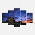 thumbnail image 2 of Summer Night Blue Sky - Landscape Photography Canvas Art Print, 2 of 3