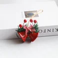 thumbnail image 3 of 4PCS Christmas Bell Ornaments Hanging Jingle Bells Decor for Xmas Tree Christmas Red Bell Indoor Outdoor Christmas Decoration, 3 of 5