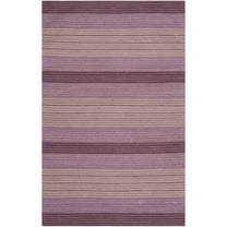 SAFAVIEH Marbella Asteria Striped Area Rug, Lilac, 5' x 8'