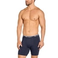 thumbnail image 2 of Champion Men’s Boxer Briefs – 5 Pack Cotton Flex Underwear, Longer Leg, Hidden Fly, Sizes S–2XL, 2 of 6