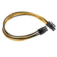 thumbnail image 6 of 6 Pin Male To 6 Pin Male Extension Cable Adapter Cord For Graphics Video Card, 6 of 8
