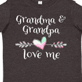 thumbnail image 4 of Inktastic Grandma and Grandpa Love Me- Heart Grandchild Boys or Girls Toddler T-Shirt, 4 of 5