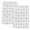 thumbnail image 2 of Blue Green Bohemia Kitchen Towels Set of 2, Vintage Abstract Boho Flowers Cream Absorbent Dish Towels for Kitchen, Microfiber Hand Towel, Quick Drying Tea Towel for Cleaning Decorative Dishcloths, 2 of 7
