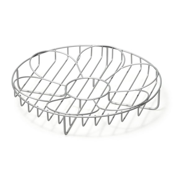 Starfrit Canning Rack, Rustproof, Reversible Design, Holds 7 Jars, Fits 16 Qt Pots, Safe Sterilization, Dishwasher Safe, Easy Home Canning, Secure Jar Handling, Fits Multiple Jar Sizes