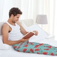 thumbnail image 5 of Naloa Watermelon Pajama Pants Men, PJ Bottoms, Sleep & Lounge Pants-Large, 5 of 6