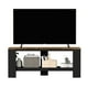 thumbnail image 2 of Mueble para tv MORU Frame Latte y Negro, mueble para sala, mesa tv, centro de entretenimiento para tv,  mueble multiusos, estante para tv, 2 of 7